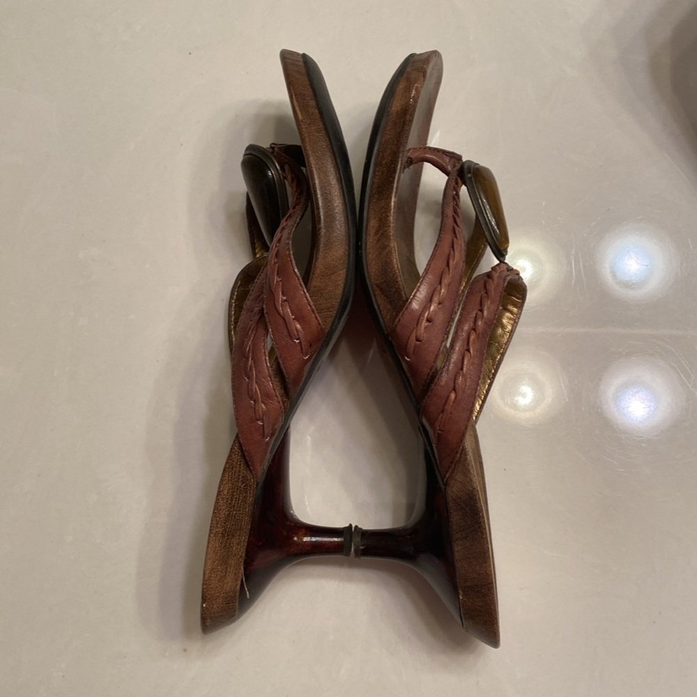 Nine West thong sandals size 7 1/2 - Picture 9 of 15